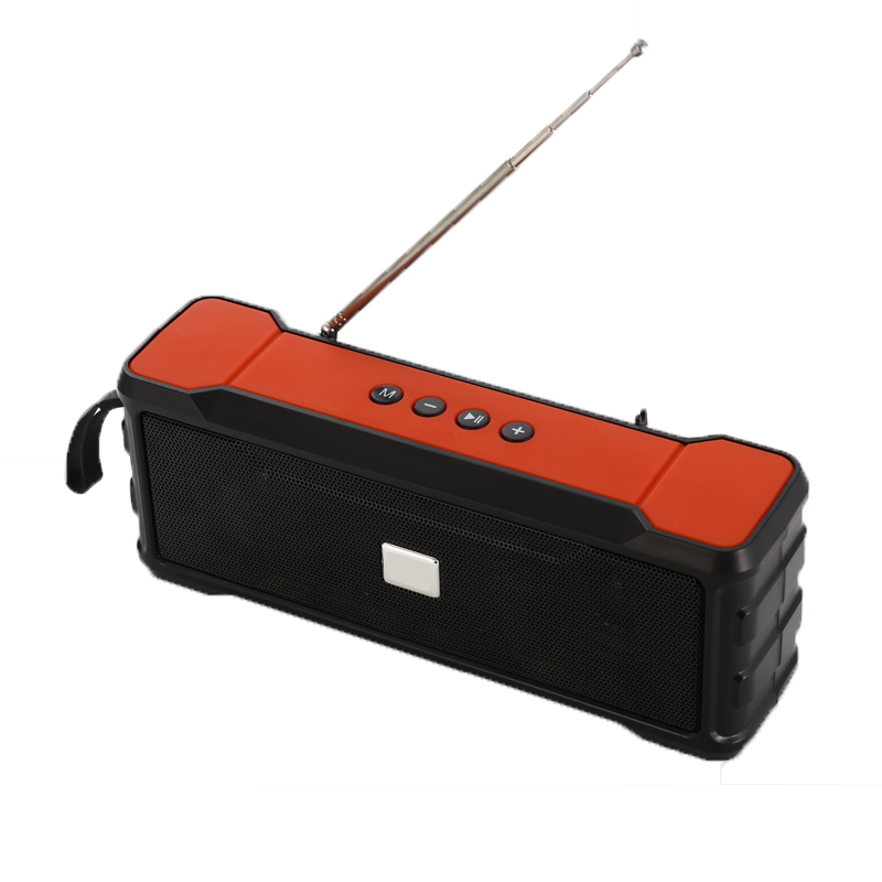 HS-1985 Portable Wireless Plastic Outdoor Usb Speakers Support Aux Tf Loudspeak