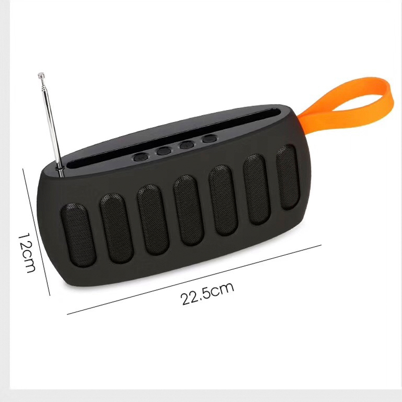 HS-2007 Wireless Speaker with Bluit-in Mic for USB/SD Slot Smart TWS