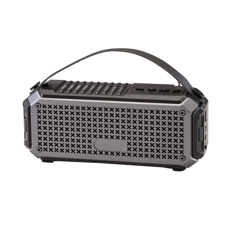 HS-2037 Promotional speaker solar wireless speaker FM radio with light