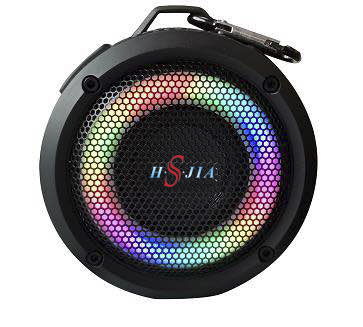 HS-2181 Bluetooth Speaker IPX7 Waterproof RGB Colorful Light Outdoor Portable