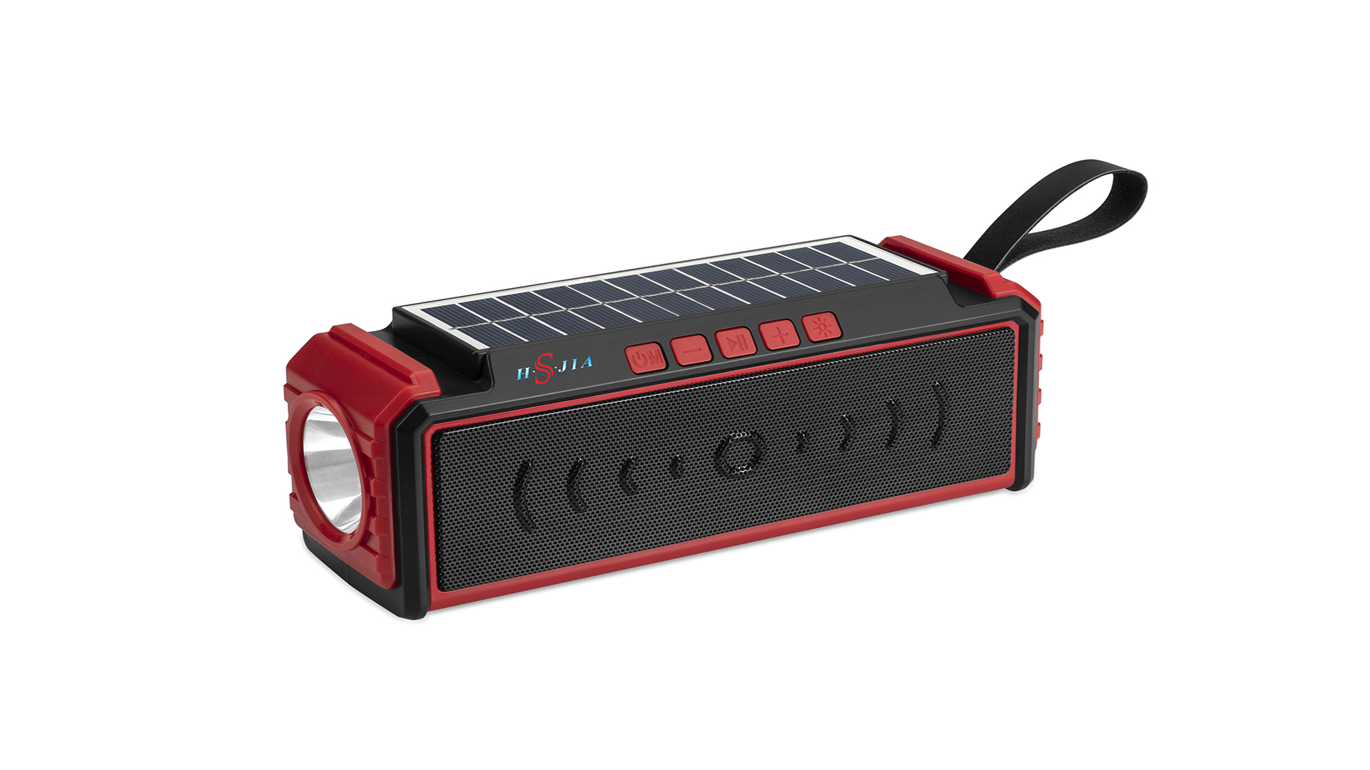 HS-2231New design bluetooth solar speaker FM radio portable solar panel