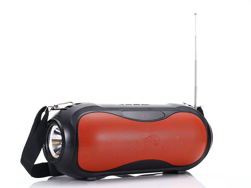 HS-2300 New design portable outdoor bluetooth speaker with LED light speaker