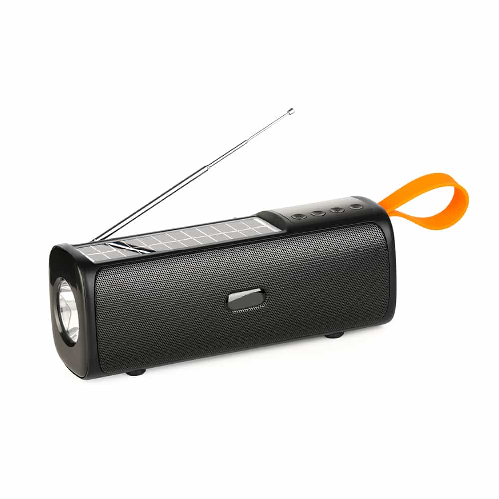 HS-2273 Bluetooth speaker wireless outdoor portable solar colorful flashlight