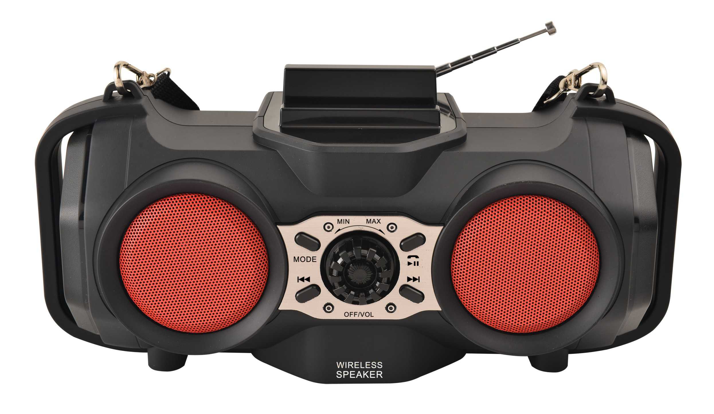 HS-2420 Bluetooth speaker with stand supporting FM radio outdoor speaker