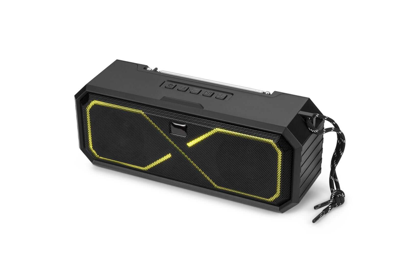 HS-2422 Portable speaker Bluetooth wireless with stand supports antenna FM radio