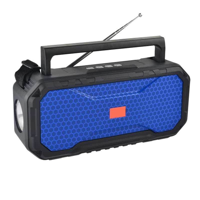 HS-2424 Portable Bluetooth speaker with light Mobile phone holder speaker