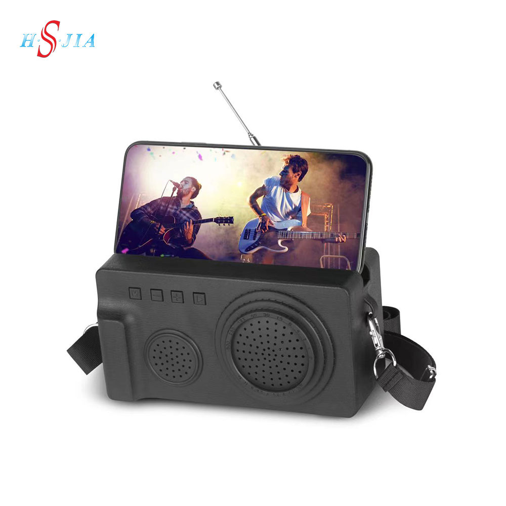 HS-2440 Portable speaker Bluetooth with mobile phone stand for hands-free calls