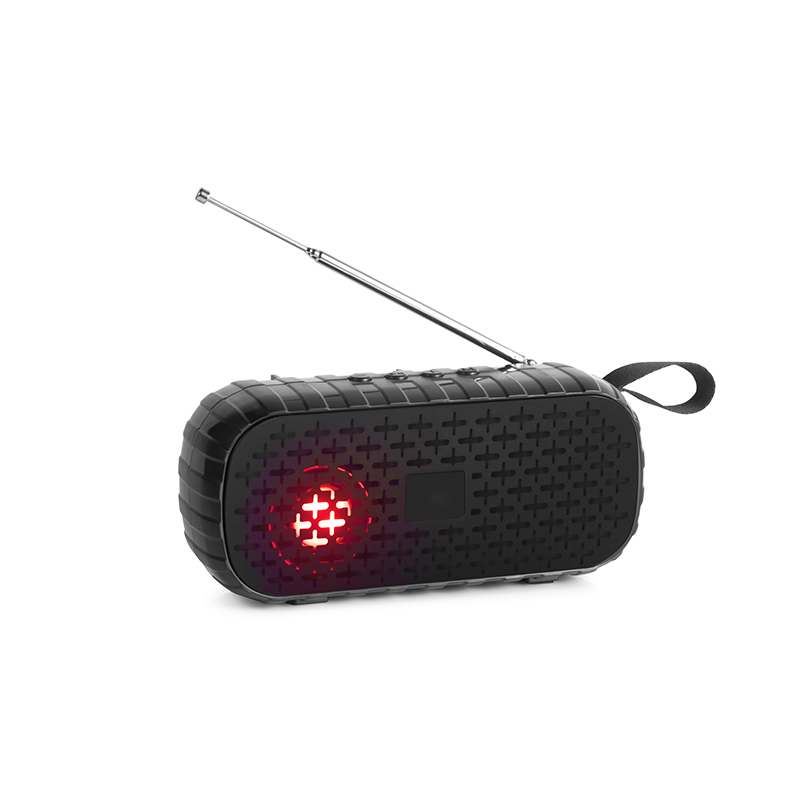 HS-2448 Outdoor speaker with Bluetooth disco lights supports plug-in playback