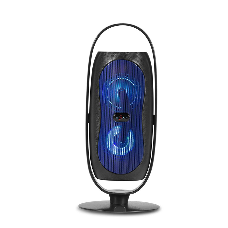 HS-2478 Outdoor Bluetooth speaker with light dazzling light portable speaker