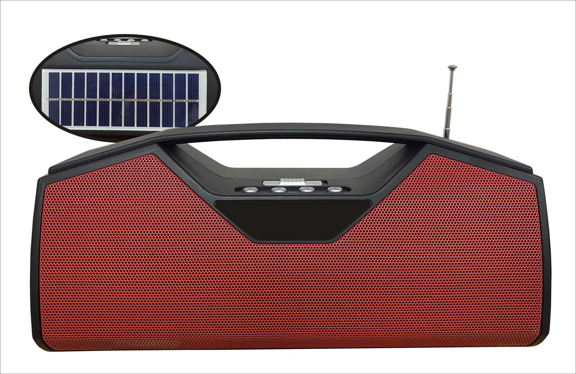 HS-2502 Wireless speaker Bluetooth with solar emergency light portable speaker