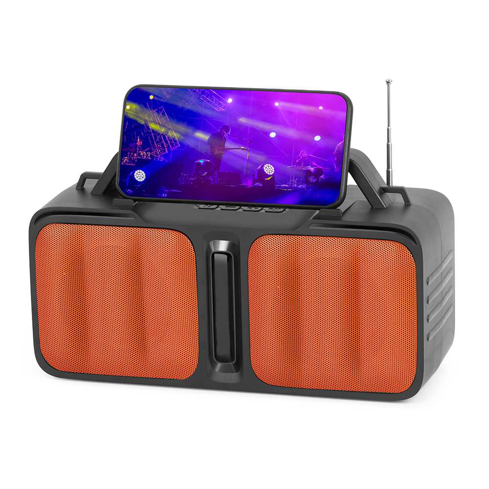 HS-2622 Wholesale custom solar powered portable speaker mobile holder speaker