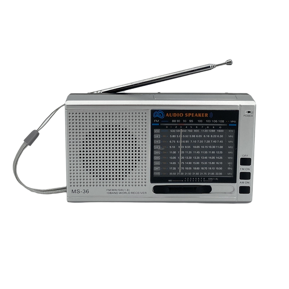 HS-2627 High sensitivity battery operated multi bands radio portable radio