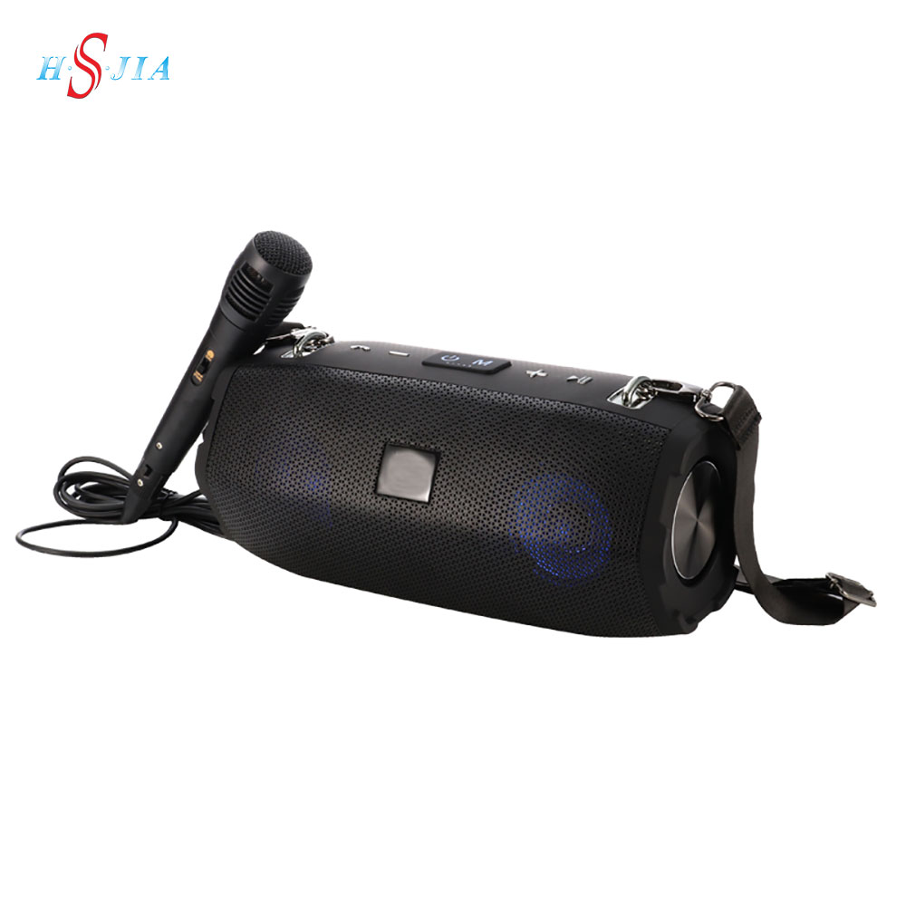 HS-2720 Portable Speaker with Karaoke Microphone Outdoor  Stereo Speaker