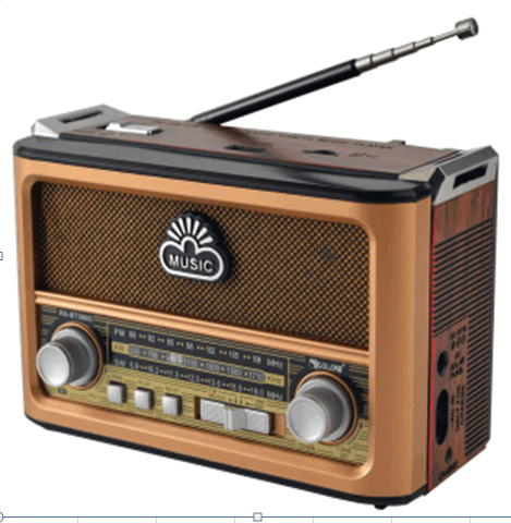HS-2799 Factory vintage Radio with best reception wireless Built-in Speaker