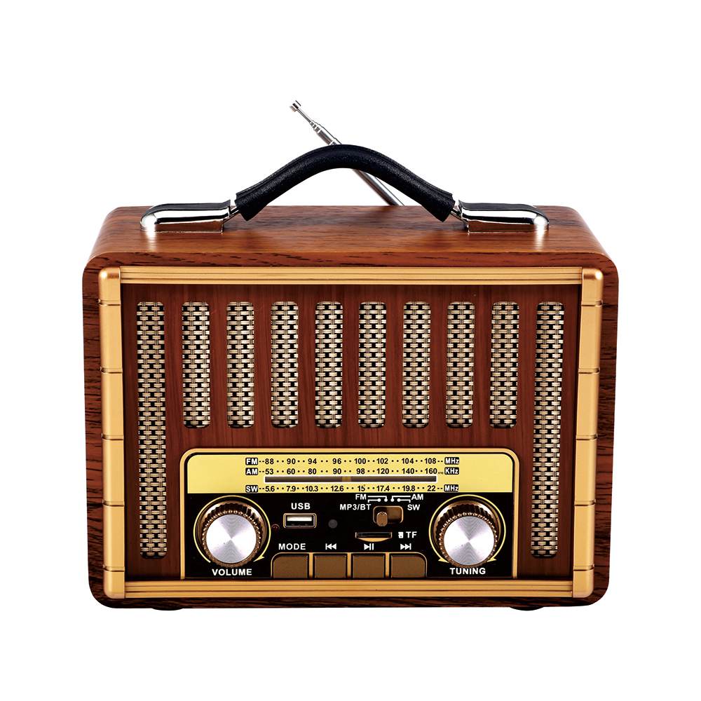 HS-2809 Wireless Stereo style Radio with transformer high quality vintage Radio