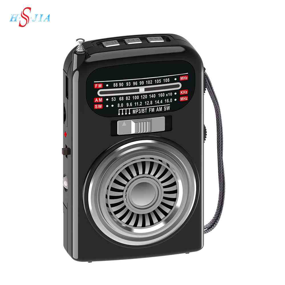 HS-2838 Hot selling rechargeable battery high sensitivity antenna radio