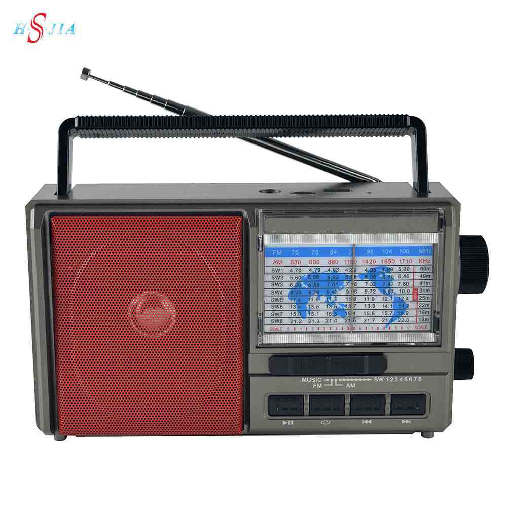HS-2857 Wholesale battery powered Radio Multi band radio AM/FM 3 Band radio