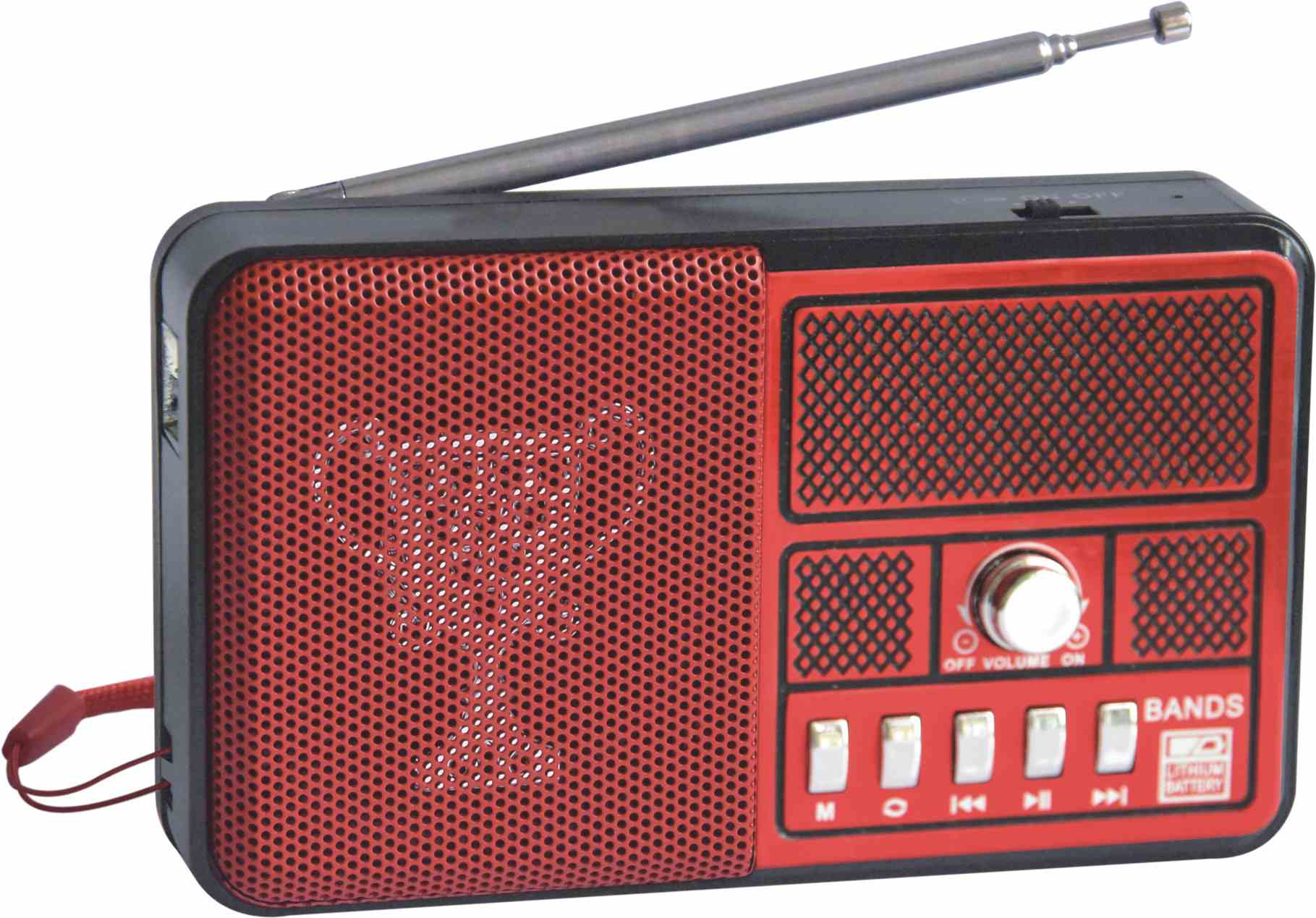 2023 Wholesale battery powered radio AM/FM 3 Band radio