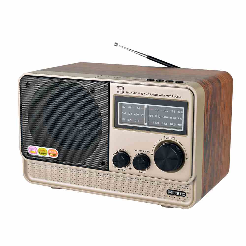 HS-2874 Lowest price wirelesss bluetooth radio portable  radio with transformer