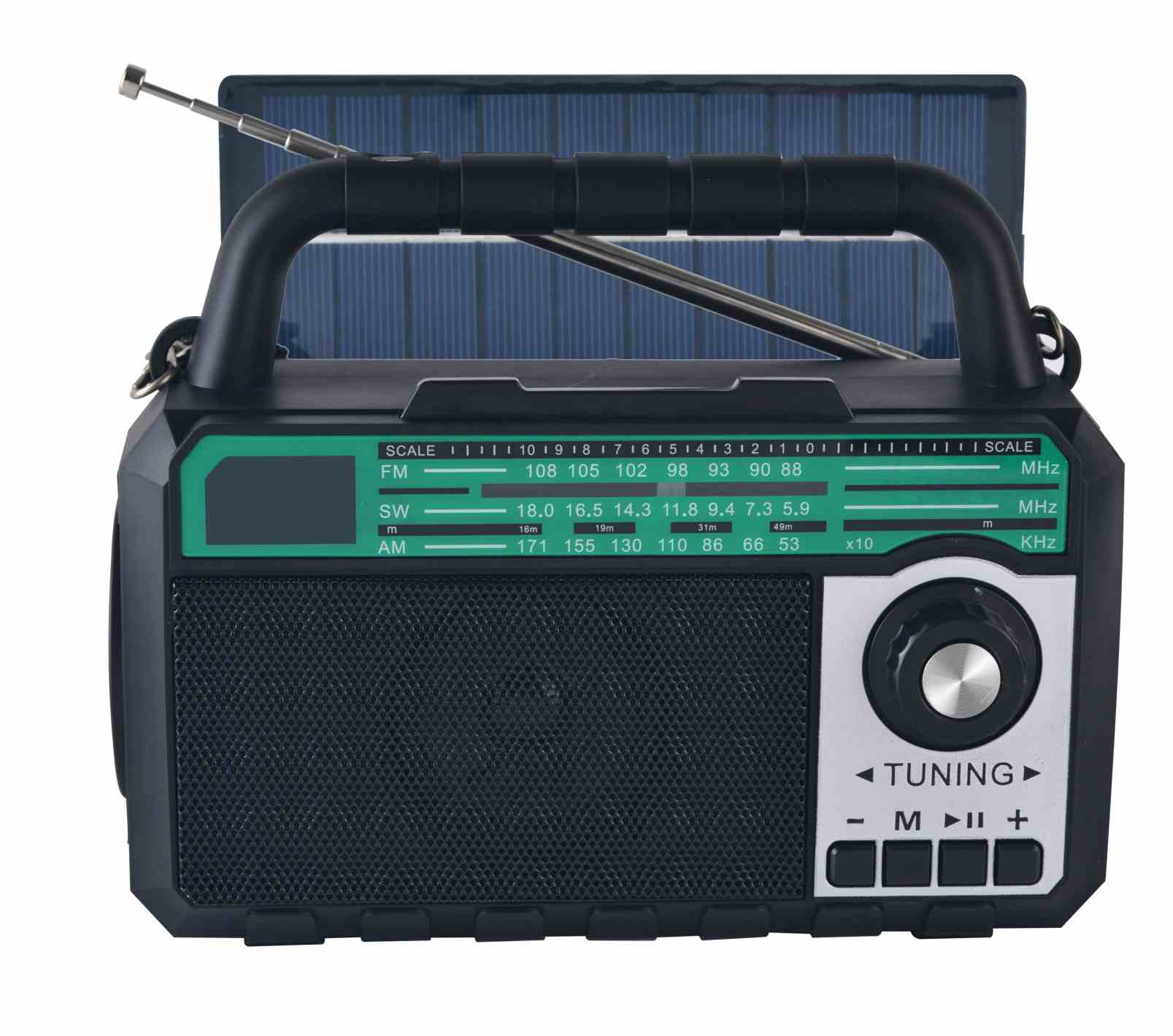 solar panel radio