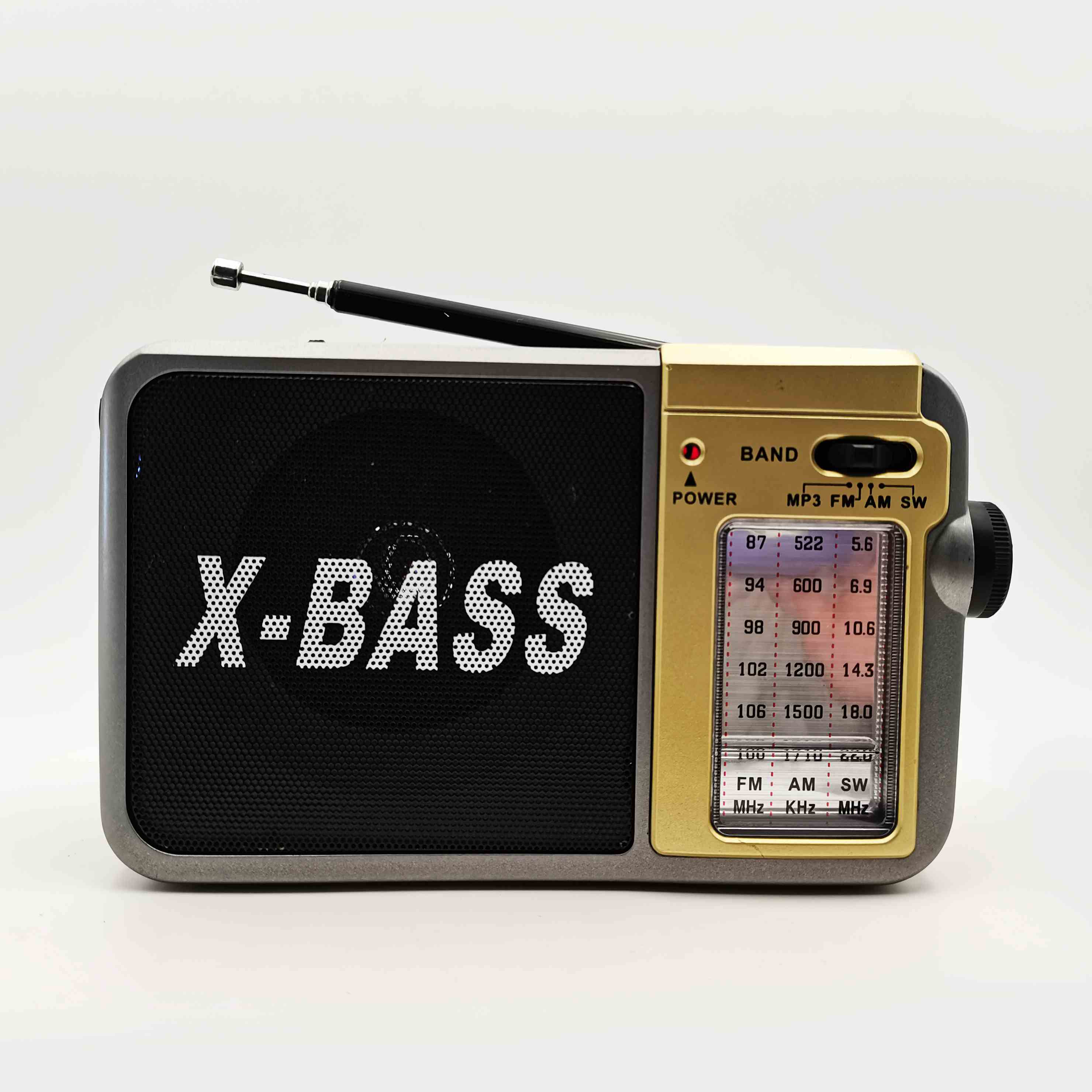 HS-2890 New model Portable bass radio bluetooth wireless Radio with Torch