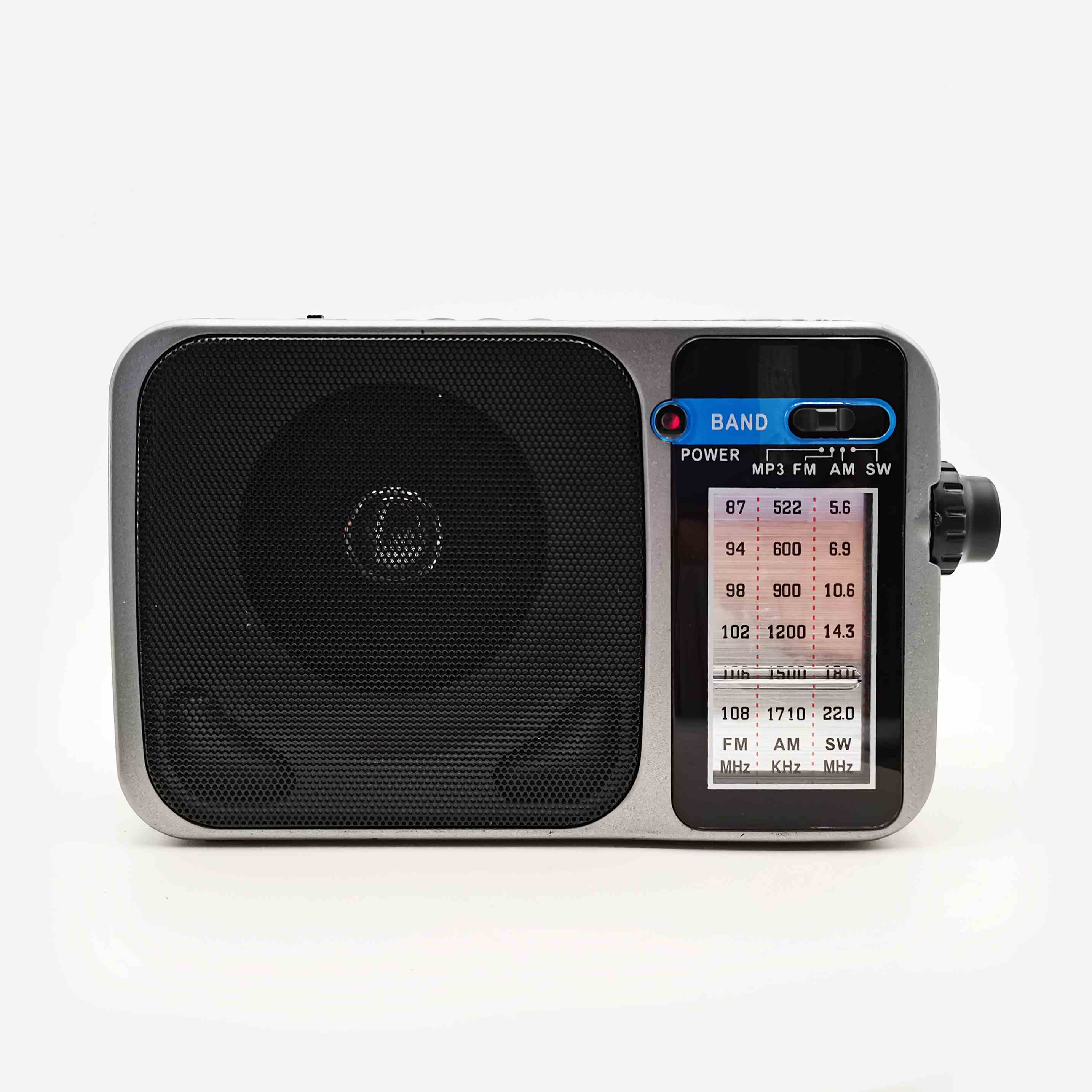 HS-2891 Hot Selling Portable Radio AM FM SW 3 Band Radio Support TF USB slot