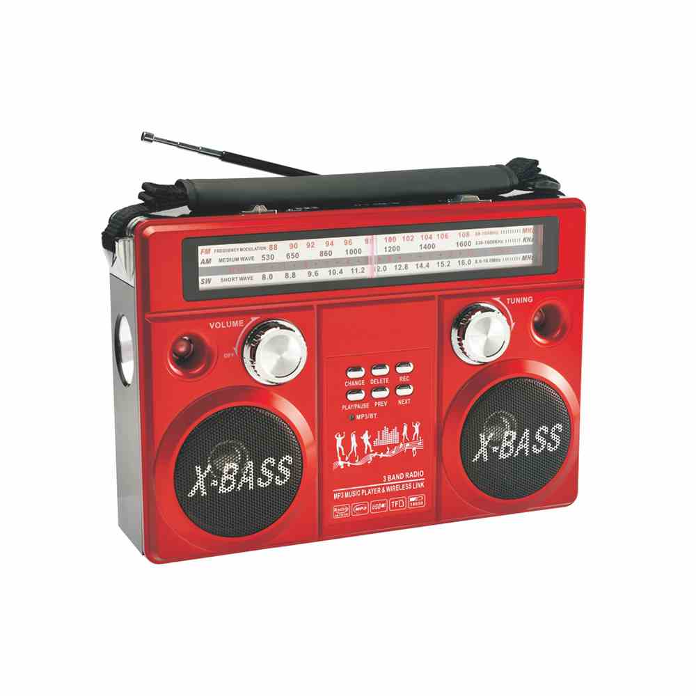 HS-2938 Hot selling portable radio wireless outdoor radio with 3 multibnad radio