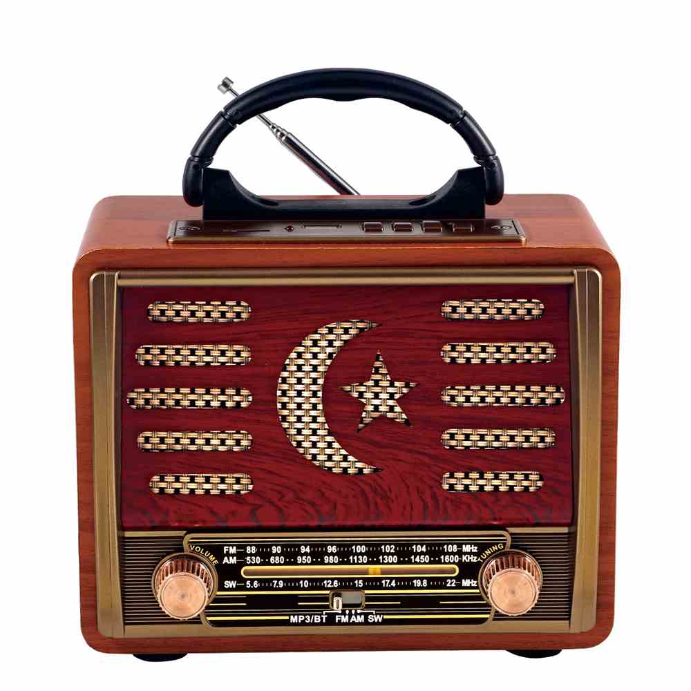 HS-2944 Hot selling classic vintage Am Fm 3 Band retro radio portable radio