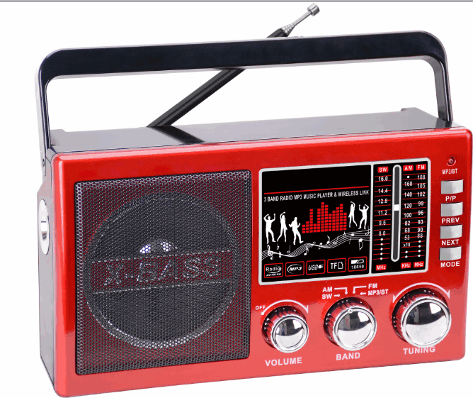 HS-2945 High quality manufacturer direct wireless radio portable with usb crad