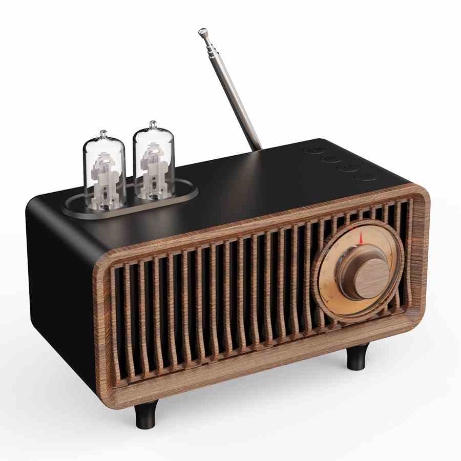 HS-2952  Indoor BT Vintage Radio Water transfer antanna Radio with usb tf slot