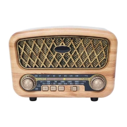 HS-2961A Factory Sell Vintage Home Radio Wooden Retro Radio with USB/SD slot