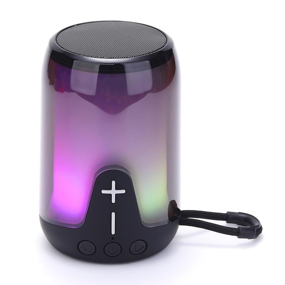 HS-Pluse6+ New Design Mini 360degree RGB LED Light Wireless Speaker High Power