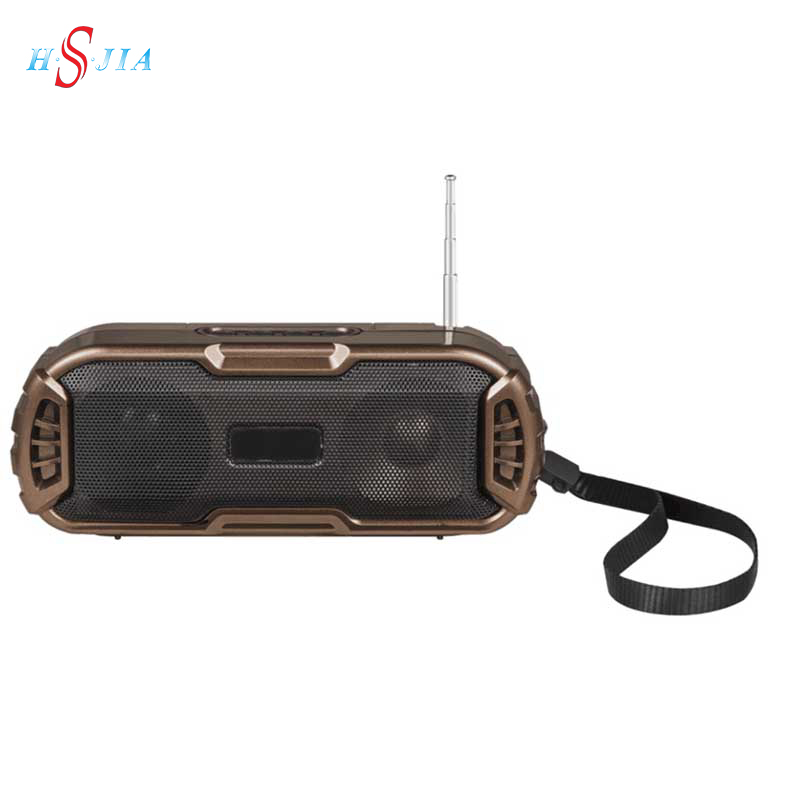 New Model Portable Fm Radio speaker Usb Cable Tf Music Player outdoor speaker