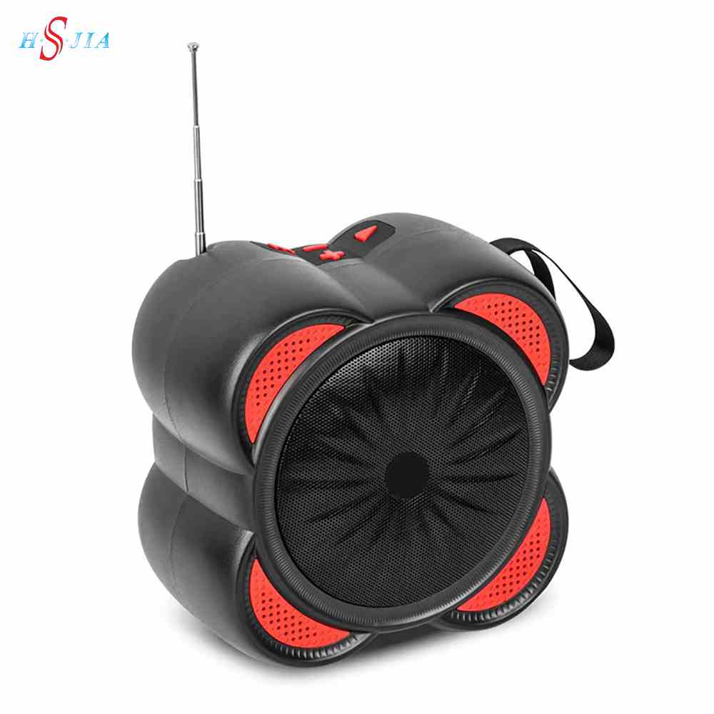HS-3390 Solar charging BT Speakers Wireless Portable Speakers flower design