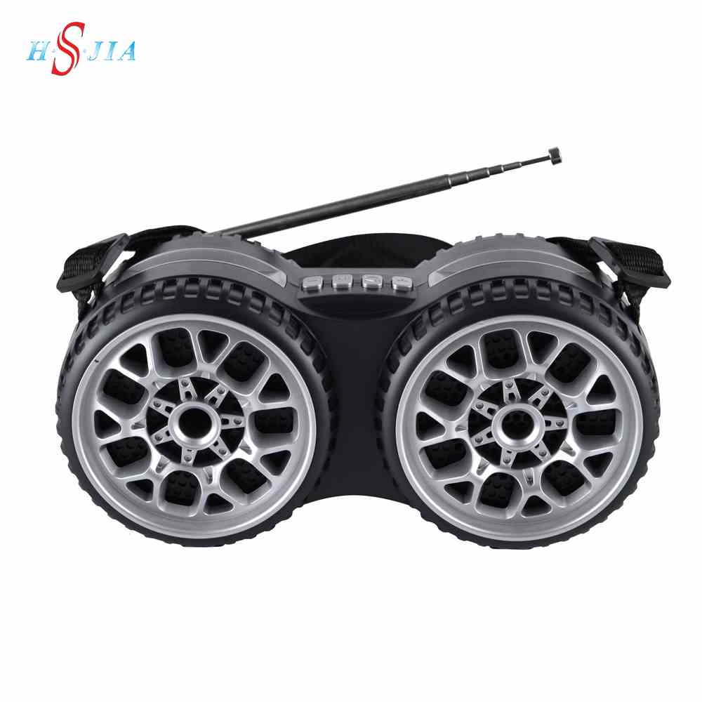 HS-3399 Special Hot Selling Tire Sound System Subwoofer Tire Speakers Outdoor