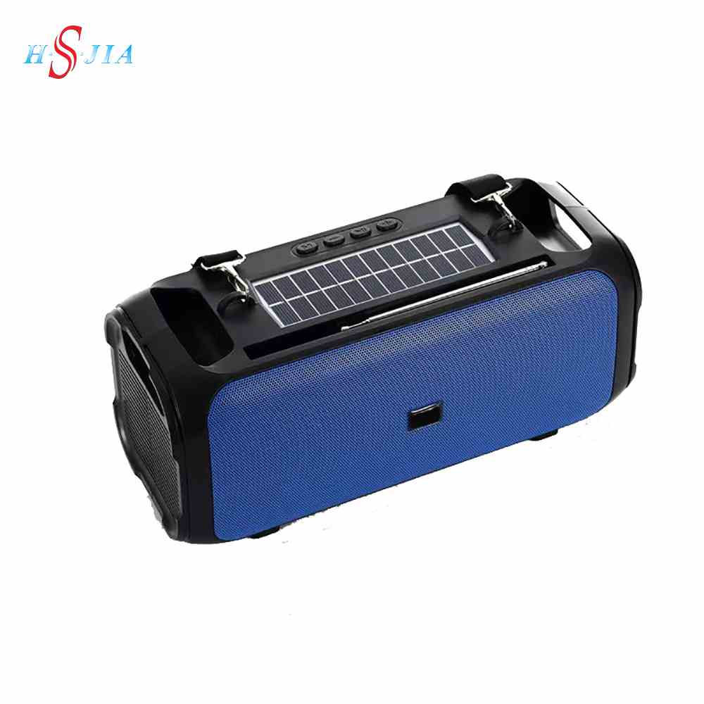 HS-3423 Solar Charging Portable Led Solar Torch Light BT Speaker With Phone