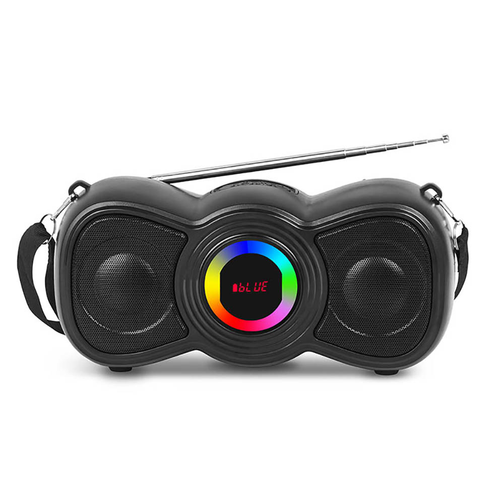 HS-3538 Portable Loudspeaker Blue tooth Speaker with Cool RGB Light with Handle