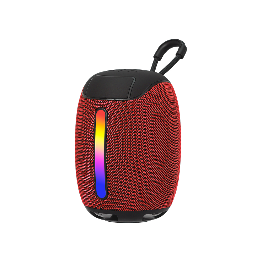 Portable Stereo Subwoofer Speaker Fm Radio wireless Speaker with colorful lights